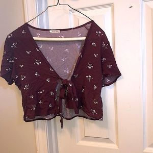 Lottie moss || brand!|| wrap top